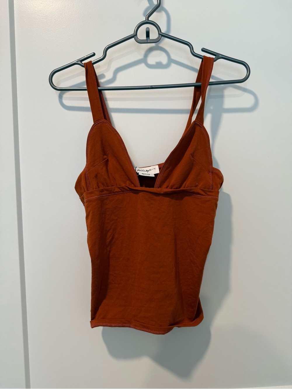 The Line by K Rust Brown V-Neck Camisole
